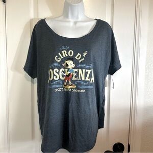 Brand new Disney Parks Giro di Coscuenza Pinocchio shirt xl